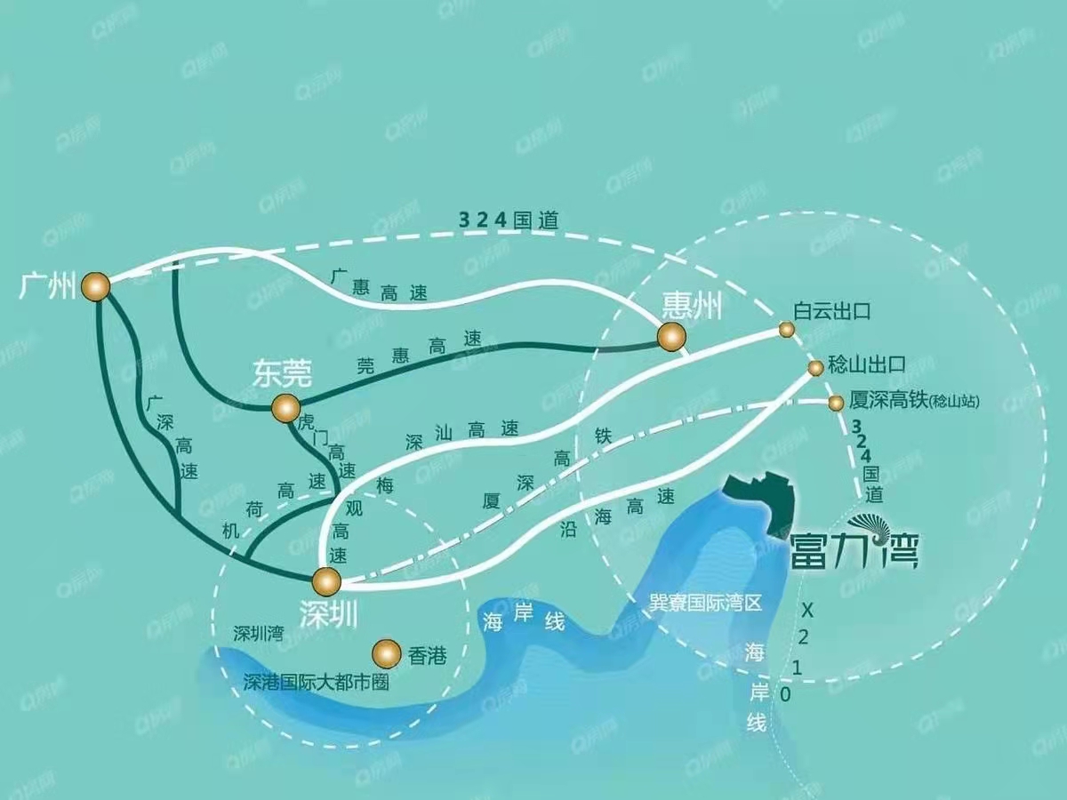 富力灣，富茂海濱城均價(jià)7000元/平