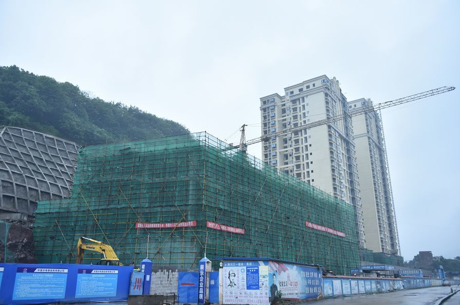 回遷房里邊配套的社區用房也同步交付